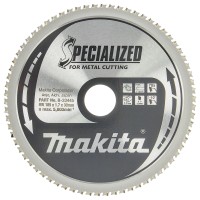 Диск Makita SPECIALIZED по металлу 185x30 мм, 70T