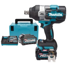 Аккумуляторный ударный гайковерт Makita TW001GD201 с 2 акб 2.5 Ah, з/п, кейсом