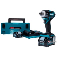Аккумуляторный ударный гайковерт Makita TW005GD201 с 2 акб 2.5 Ah, з/у, в кейсе MakPac