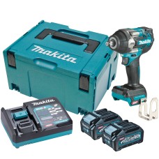 Аккумуляторный ударный гайковерт Makita TW007GM201 с 2 акб 4 Ah, з/у DC40RA, в MakPac