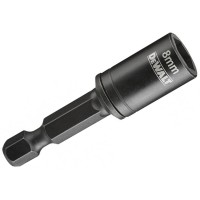 Торцевая магнитная головка съёмная Impact DeWalt, 8 мм
