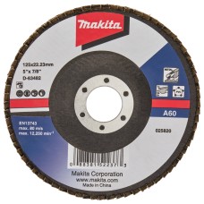 Лепестковый шлифовальный диск по металлам Makita, 125 мм A60