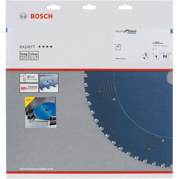 Пильный диск Bosch Expert for Steel 355 мм /80