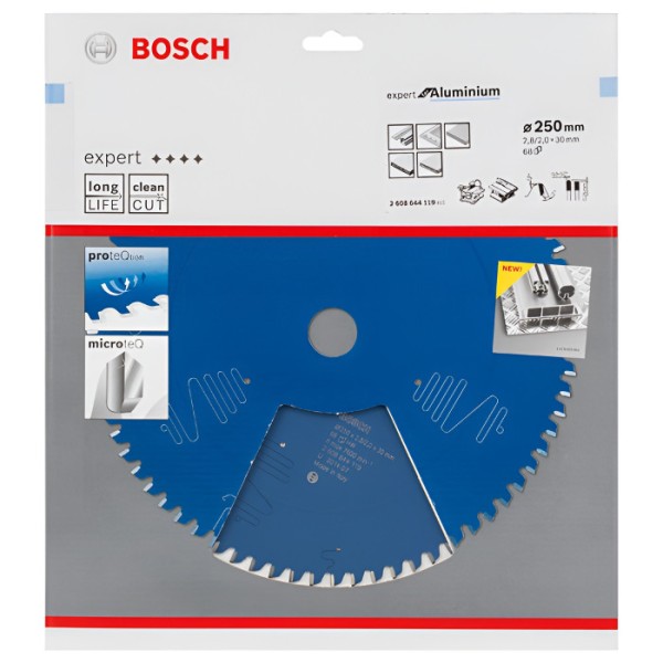 Пильный диск Bosch Expert for Aluminium 250х2.8х30, 68 HTLCG