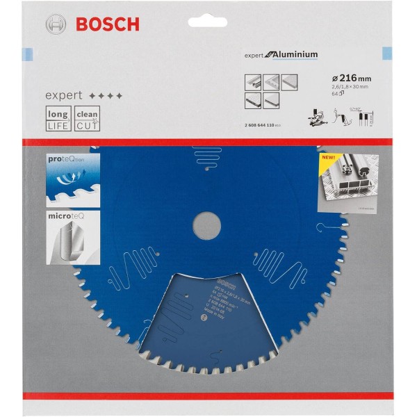 Пильный диск Bosch Expert for Aluminium 210х2,6х30, 54 HTLCG