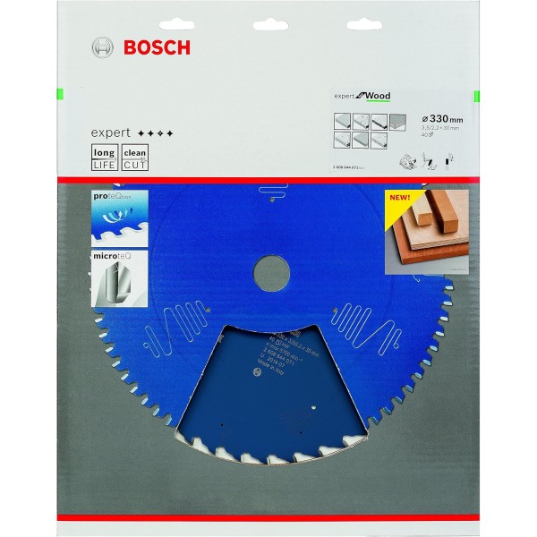 Пильный диск Bosch Expert for Wood 330х3.5х30, 40 ATB