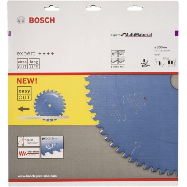 Пильный диск Bosch Expert for Multi Material 300x30x2.4/1.8 96T