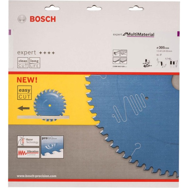 Пильный диск Bosch Expert for Multi Material 305x30x2.4/1.8 96T