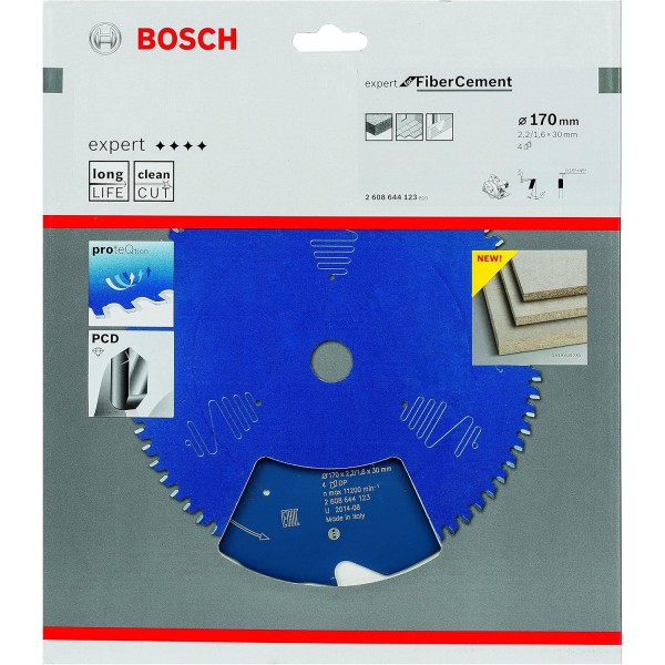 Пильный диск Bosch Expert for Fiber Cement 170х2,2х30, 4 TCG