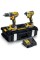 Набор из двух инструментов бесщеточных DeWALT DCK266P2+DCB184