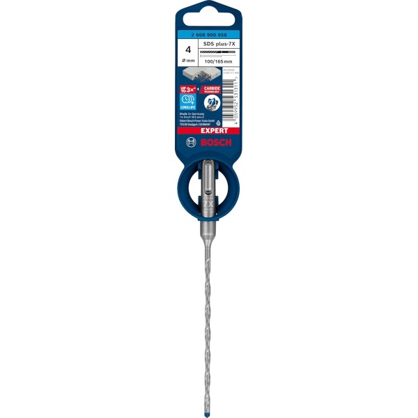 Ударный бур Bosch Expert SDS-Plus-7X 4x100x165 мм