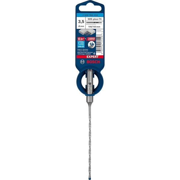 Ударный бур Bosch Expert SDS-Plus-7X 3.5x100x165 мм