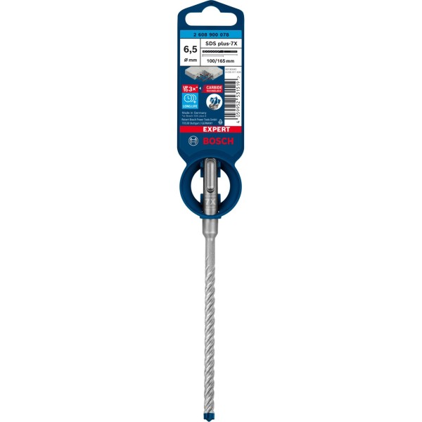Ударный бур Bosch Expert SDS-Plus-7X 6.5х100х165 мм