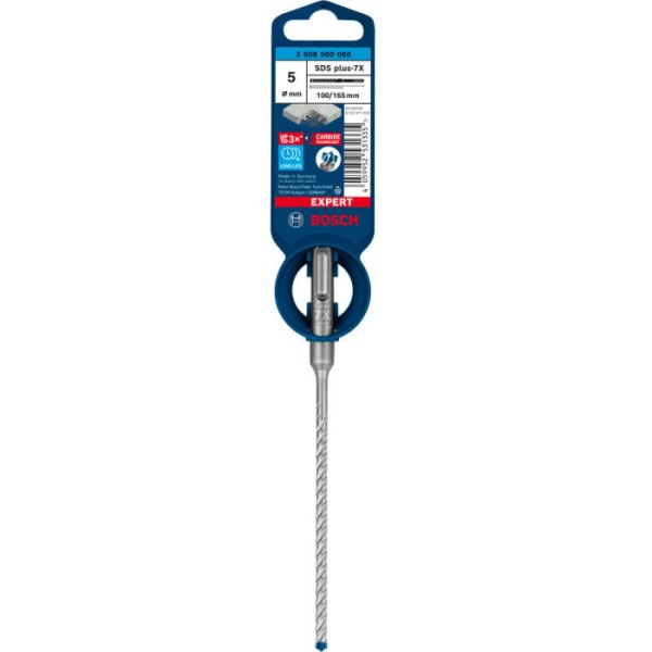 Ударный бур Bosch Expert SDS-Plus-7X 5х100х165 мм