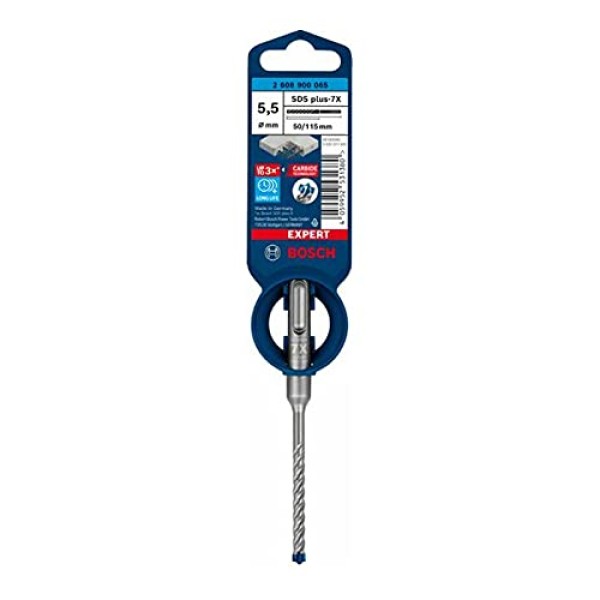 Ударный бур Bosch Expert SDS-Plus-7X 5.5x50x115 мм