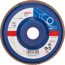 Лепестковый шлифкруг Bosch X551 Expert for Metal 125×22.23 мм К40