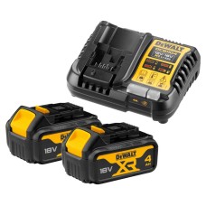 Зарядное устройство DeWALT DCB1104M2 с 2 акб 18В XR Li-Ion 4 Ah