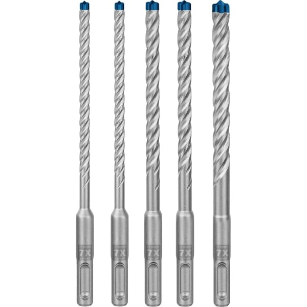 Набор буров Bosch Expert SDS-Plus-7X 6, 6, 8, 8, 10 мм