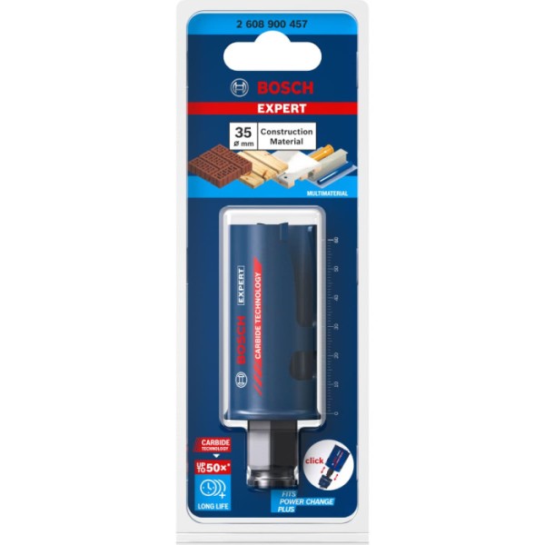 Коронка Bosch Expert Construction Material, 35x60 мм