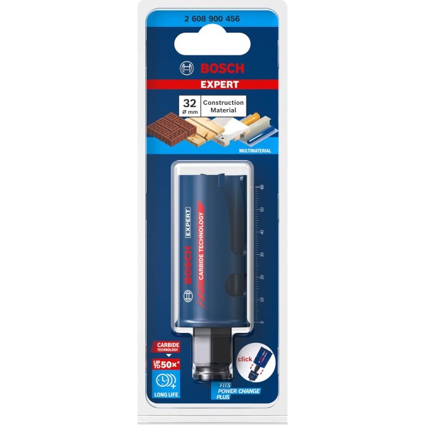Коронка Bosch Expert Construction Material, 32x60 мм