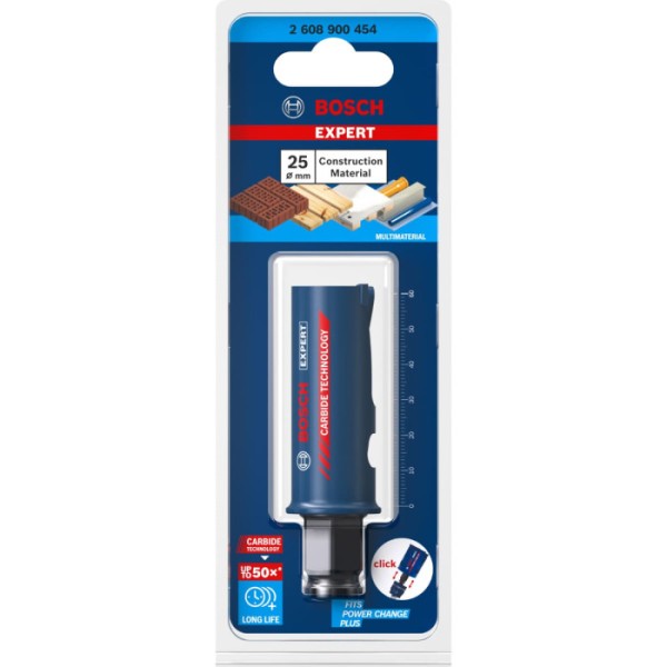 Коронка Bosch Expert Construction Material, 25x60 мм
