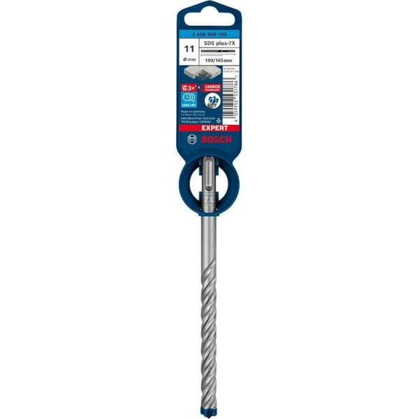 Ударный бур Bosch Expert SDS-Plus-7X 11x100x165 мм