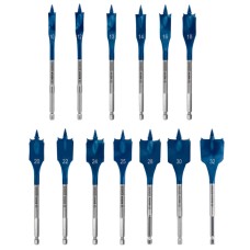 Набор перовых сверл Bosch SelfCut Speed 10, 12, 13, 14, 16, 18, 20, 22, 24, 25, 28, 30, 32 мм