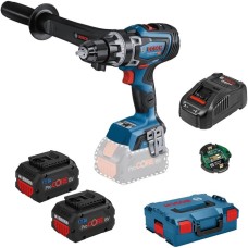 Аккумуляторная дрель-шуруповерт Bosch Professional GSR 18V-150 C, 2 акб ProCORE18V 8.0Ah, з/у GAL 1880 CV в L-BOXX 136