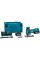 Аккумуляторный лобзик Makita XGT 40 V MAX JV001GD201 с 2 акб BL4025, з/у DC40RA, в кейсе MakPac 3