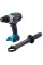 Аккумуляторная дрель-шуруповерт Bosch Professional GSR 18V-150 C, дополнительная рукоятка, без акб