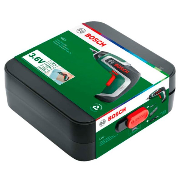 Аккумуляторная отвертка Bosch IXO 7 с набором бит и магнитным держателем