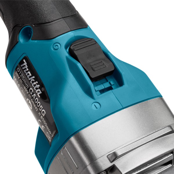 Аккумуляторная угловая шлифмашина Makita XGT 40 V MAX GA005GZ01, без акб
