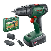 Аккумуляторная дрель-шуруповерт Bosch UniversalDrill 18V с 1 акб PBA 18V 1.5Ah W-A и з/у AL 1810 CV в кейсе