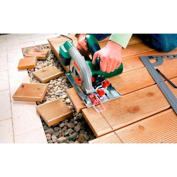 Дисковая пила Bosch PKS 55 с диском 160 мм
