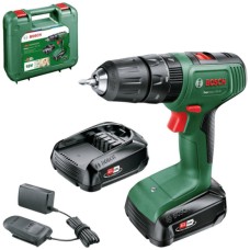 Ударная аккумуляторная дрель-шуруповерт Bosch ЕаѕуImpact 18V-40, 2 акб PBA 18V 2.0Ah и з/п AL 18V-20 в кейсе