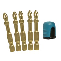 Набор ударных бит Makita PZ2 с магнитом Mag booster
