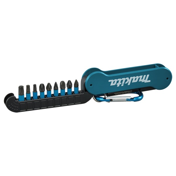 Набор ударных бит Makita Impact Black в резиновом футляре, 10 шт