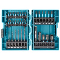 Набор ударных сверл и бит Makita Impact Black, 33 шт