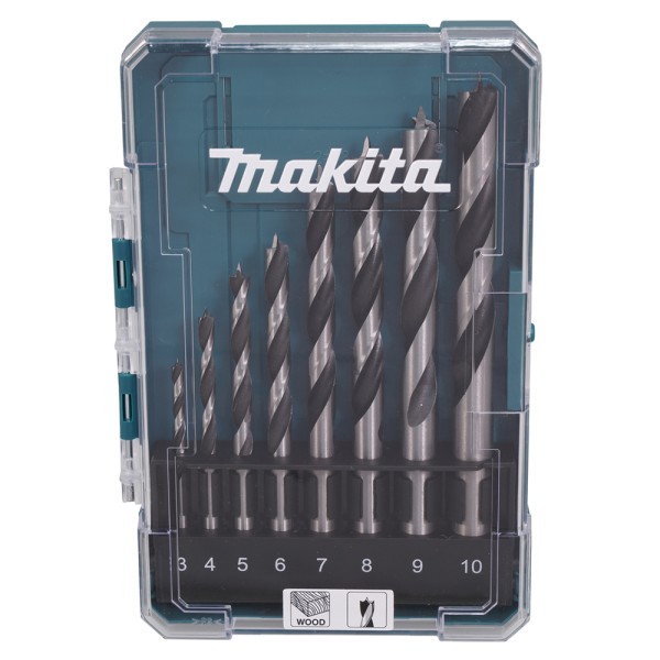Набор сверл по дереву Makita, 8 шт