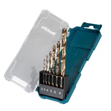 Набор сверл HSS-Co по металлу Makita, 6 шт