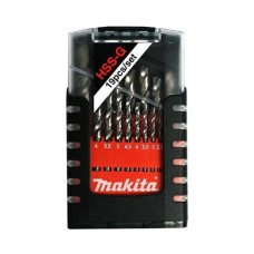 Набор сверл по металлу HSS Makita, 19 шт