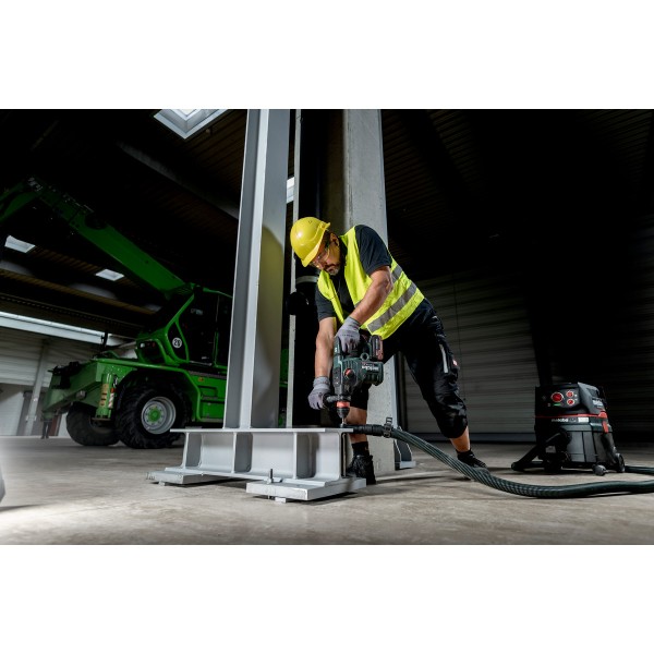 Аккумуляторный комбинированный перфоратор Metabo KH 18 LTX BL 35 Q с 2 акб 18 В 8 Ah, з/у, в кейсе metaBOX 185 XL