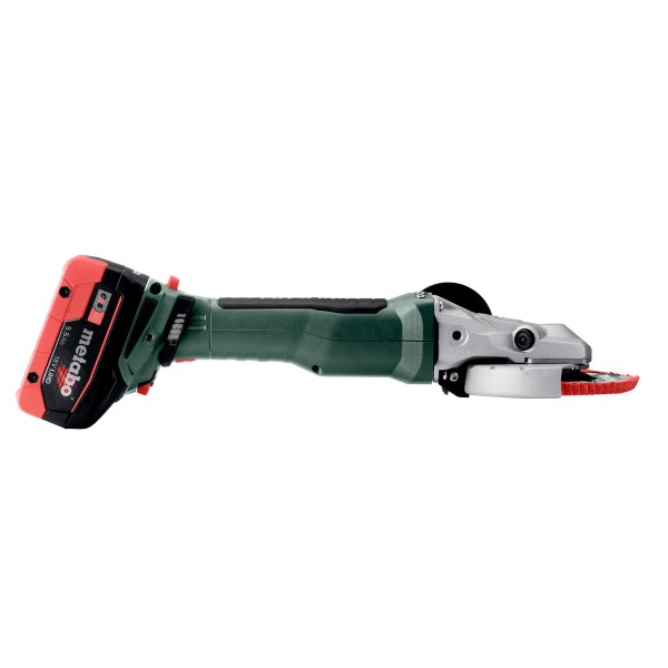 Аккумуляторная болгарка Metabo WVBF 18 LT BL 11-125 Quick, без акб, в кейсе metaBOX 165 L
