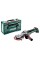 Аккумуляторная болгарка Metabo WVBF 18 LT BL 15-125 Quick, без акб, в кейсе metaBOX 165 L
