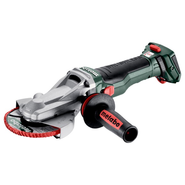 Аккумуляторная болгарка Metabo WVBF 18 LT BL 15-125 Quick, без акб, в кейсе metaBOX 165 L