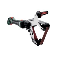 Аккумуляторная ленточная шлифовальная машина для труб Metabo RBVB 18 LTX BL 180, без акб, в кейсе metaBOX 185 XL