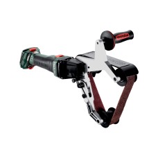 Аккумуляторная ленточная шлифовальная машина для труб Metabo RBVB 18 LTX BL 180, без акб, в кейсе metaBOX 185 XL