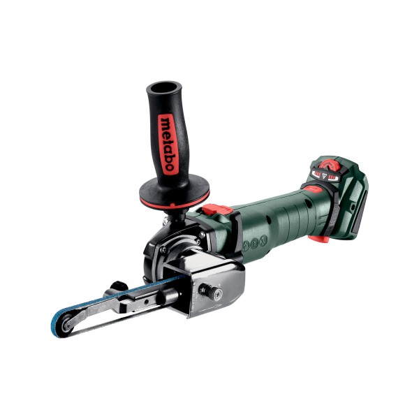 Аккумуляторный ленточный напильник Metabo BFVB 18 LTX BL 90, без акб, в кейсе metaBOX 145 L