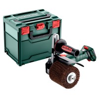 Аккумуляторная щеточная шлифовальная машина Metabo SVB 18 LTX BL 200, без акб, в кейсе metaBOX 340