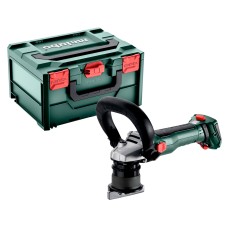 Аккумуляторный фрезер для обработки металлических кромок Metabo KFMVB 18 LTX BL 4 RF, без акб, в metaBOX 215